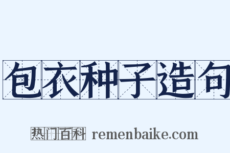 包衣种子造句是什么意思的图片
